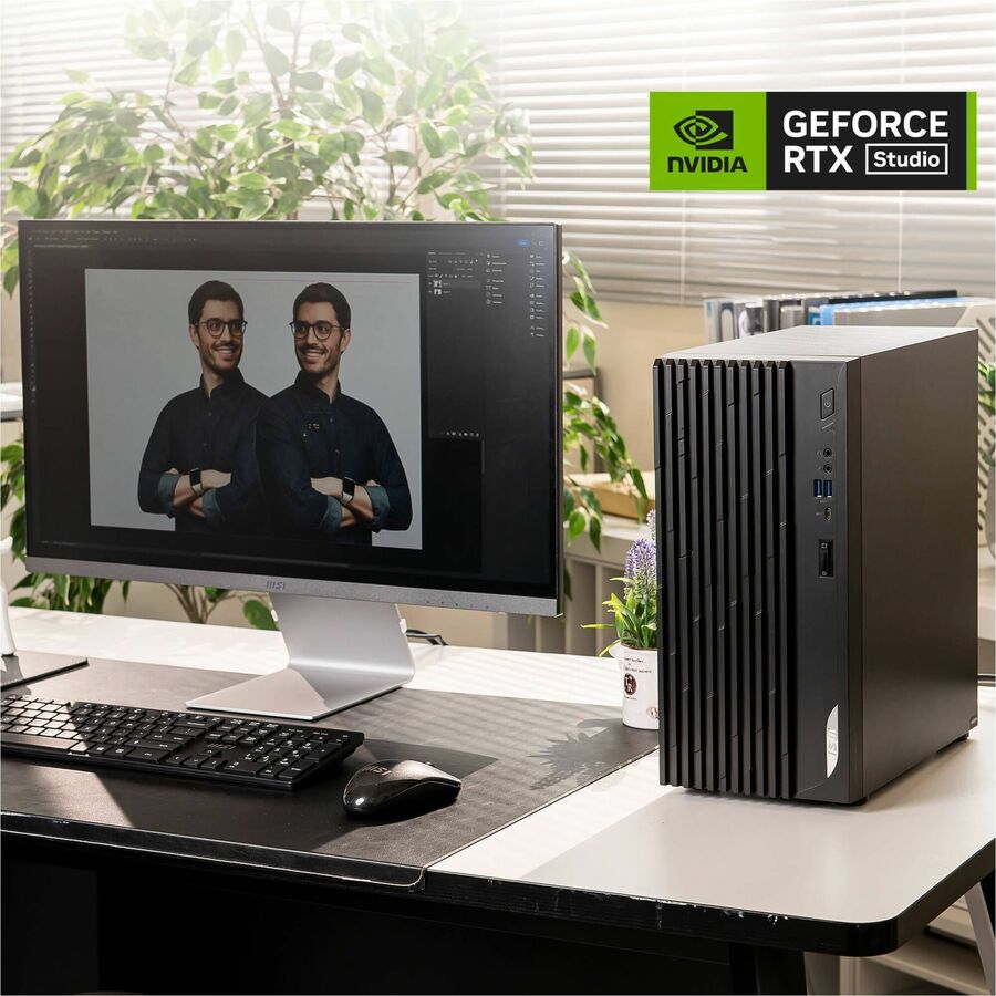 Ordinateur de bureau professionnel MSI PRO DP180 13e PRO DP180 13NUC-232US - Intel Core i7 13e génération i7-13700F - 32 Go - SSD 2 To PRO DP180 13NUC-232US
