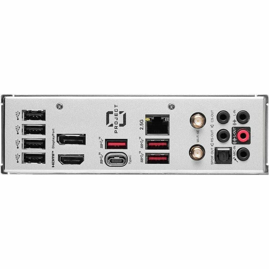 Carte mère de bureau MSI B760M PROJECT ZERO - Chipset Intel B760 - Socket LGA-1700 - Micro ATX B760MPZERO