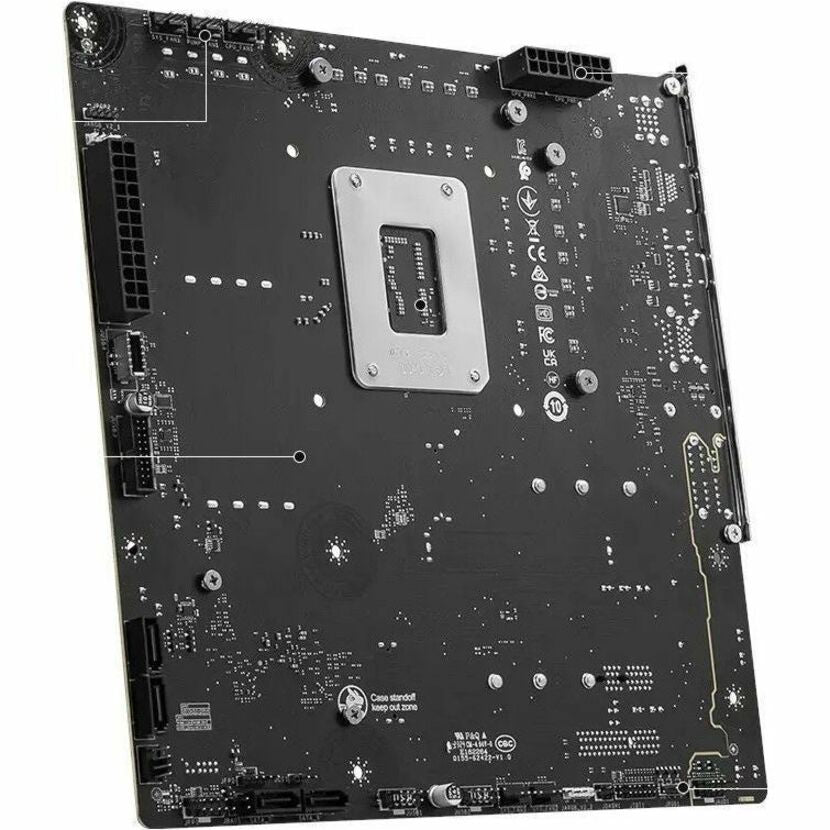 Carte mère de bureau MSI B760M PROJECT ZERO - Chipset Intel B760 - Socket LGA-1700 - Micro ATX B760MPZERO