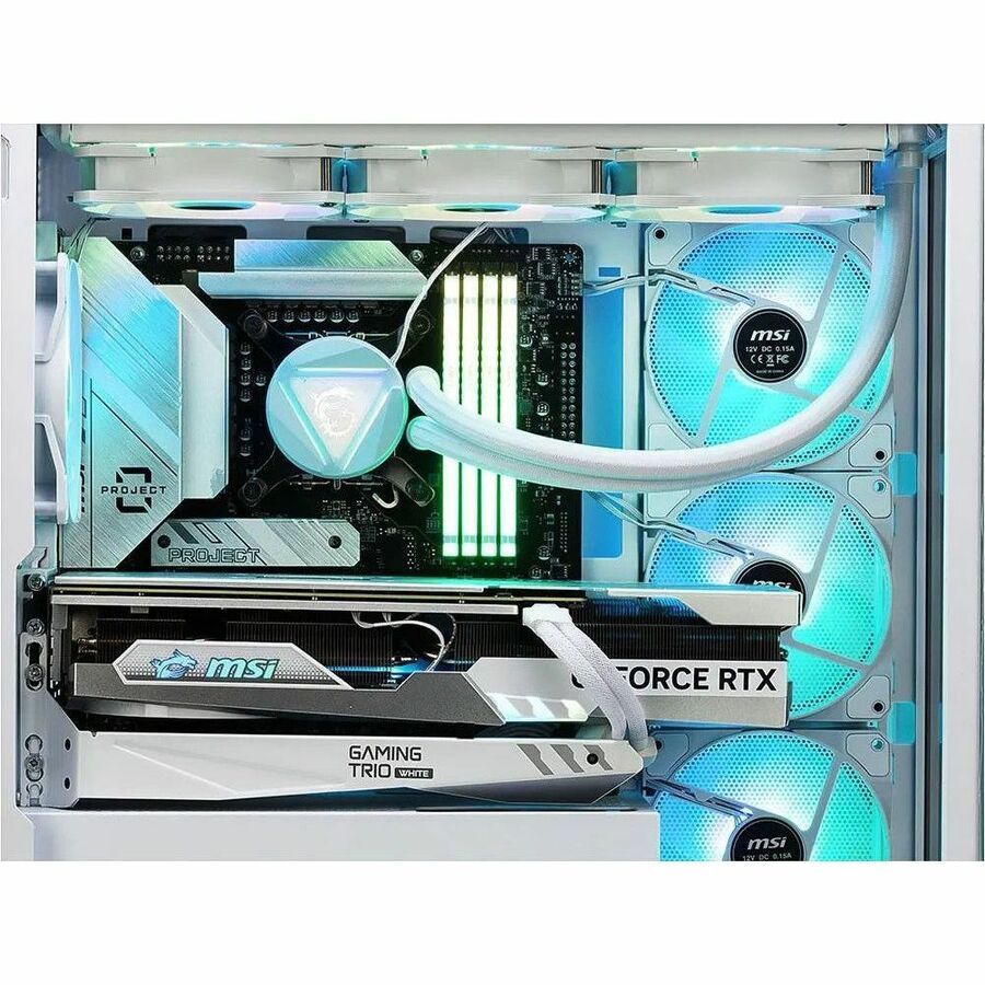 Carte mère de bureau MSI B760M PROJECT ZERO - Chipset Intel B760 - Socket LGA-1700 - Micro ATX B760MPZERO