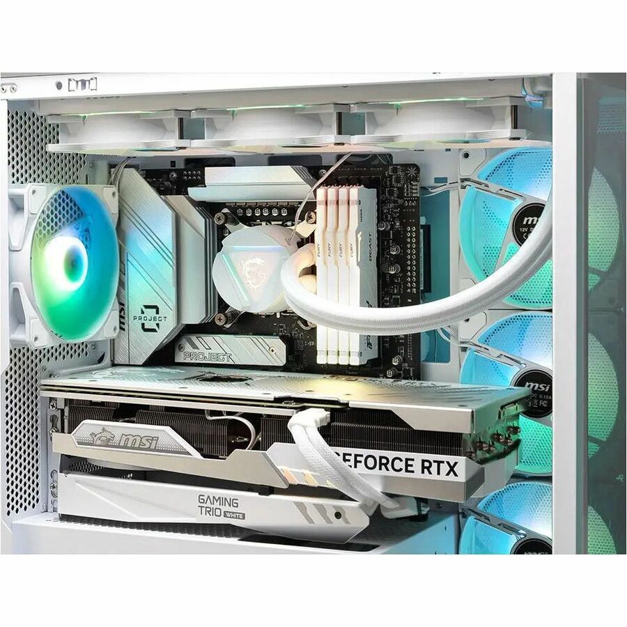 Carte mère de bureau MSI B760M PROJECT ZERO - Chipset Intel B760 - Socket LGA-1700 - Micro ATX B760MPZERO