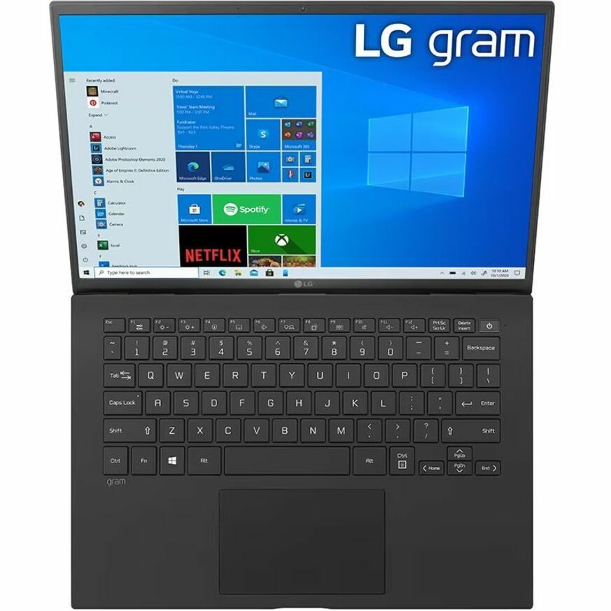 Ordinateur portable LG gram 14Z90P-N.AP52A8 14" - WUXGA - 1920 x 1200 - Intel Core i5 11e génération i5-1135G7 Quad-core (4 cœurs) 2,40 GHz - Plateforme Intel Evo - 16 Go de RAM totale - 16 Go de mémoire embarquée - 256 Go SSD 14Z90P-N.AP52A8