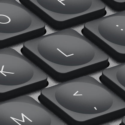 Clavier sans fil minimaliste rétroéclairé Logitech MX Keys Mini, compact, Bluetooth, rétroéclairé, USB-C, compatible avec Apple macOS, iOS, Windows, Linux, Android, construction en métal (noir) 920-010475