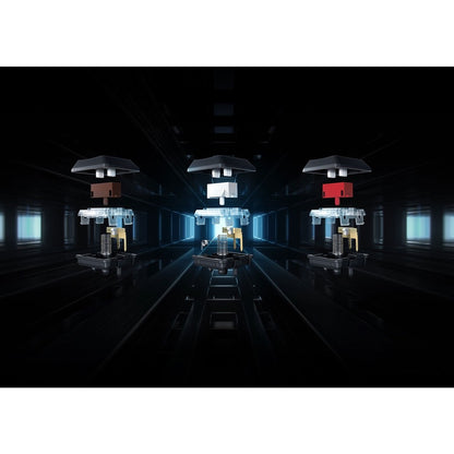 Clavier de jeu mécanique Logitech G815 LIGHTSYNC RGB avec commutateur à clé linéaire GL à profil bas, 5 touches G programmables, passthrough USB, contrôle multimédia dédié 920-009000