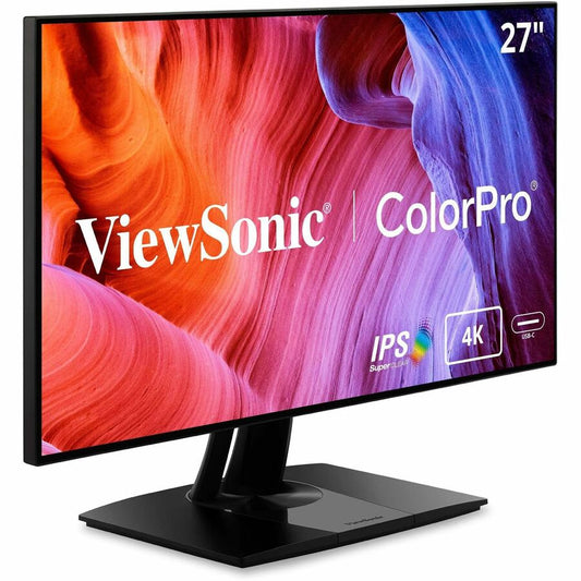 Moniteur LED UHD 4K ViewSonic ColorPro VP2768a-4K 27" - 16:9 - Noir VP2768A-4K