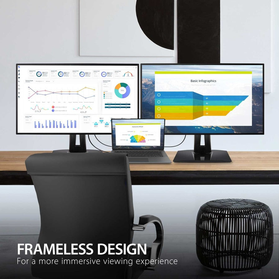 Moniteur LED UHD 4K ViewSonic ColorPro VP2768a-4K 27" - 16:9 - Noir VP2768A-4K
