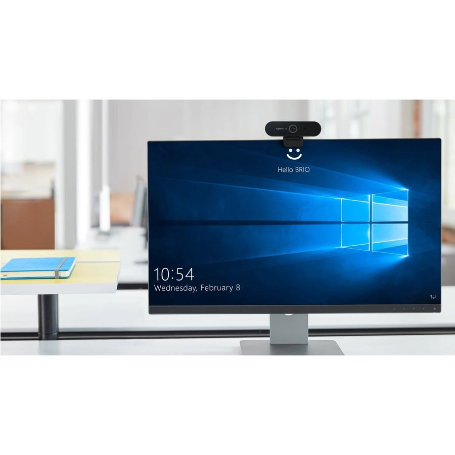 Webcam Logitech BRIO - 90 ips - Noir - USB 3.0 960-001105