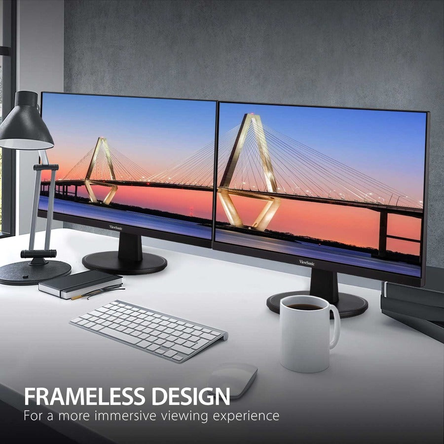 Écran Viewsonic 27", panneau MVA, résolution 1920 x 1080 VA2747-MH