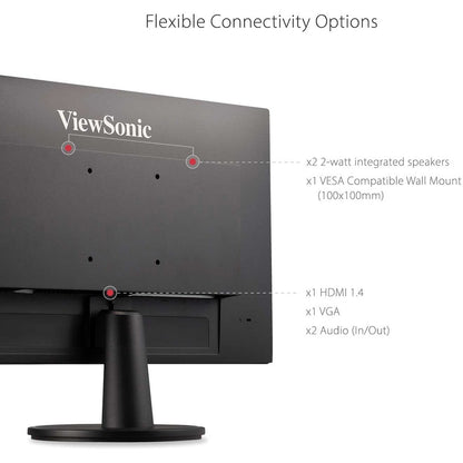Écran Viewsonic 27", panneau MVA, résolution 1920 x 1080 VA2747-MH