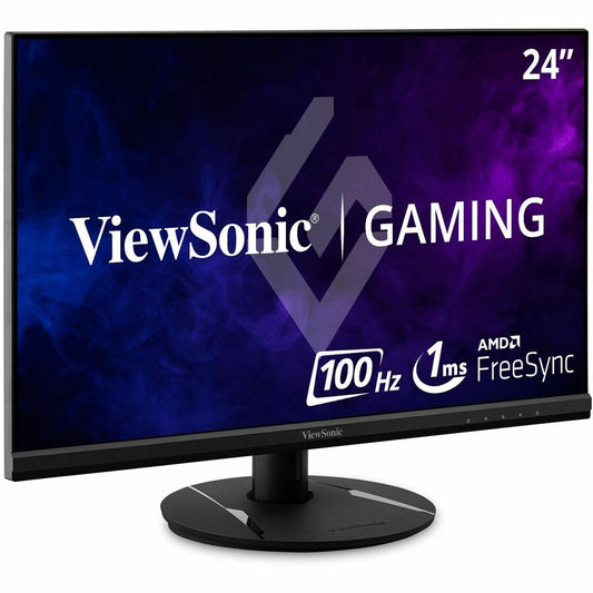 Moniteur LED Full HD 24" ViewSonic Entertainment VX2416 - 16:9 - Noir VX2416