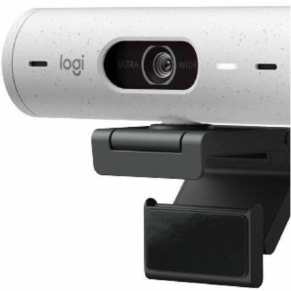 Webcam Logitech BRIO 500 - 4 mégapixels - 60 ips - Blanc cassé - USB Type C 960-001427
