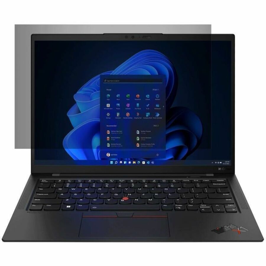 Écran de confidentialité Targus 4Vu pour Lenovo X1 Carbon Gen 10 et Dell Latitude 7440 14 pouces Transparent, teinté AST344GL