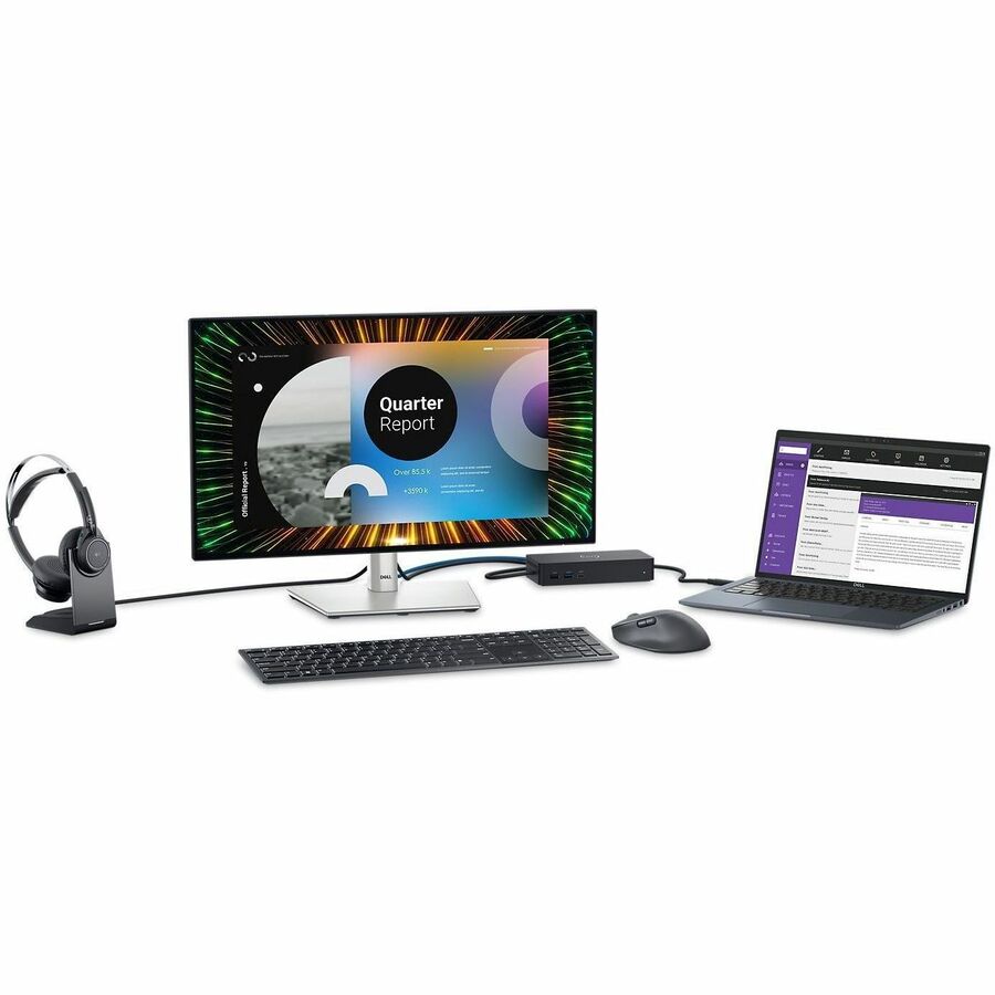 Moniteur LED Dell UltraSharp U2424H 24" Full HD - 16:9 - Argent DELL-U2424H
