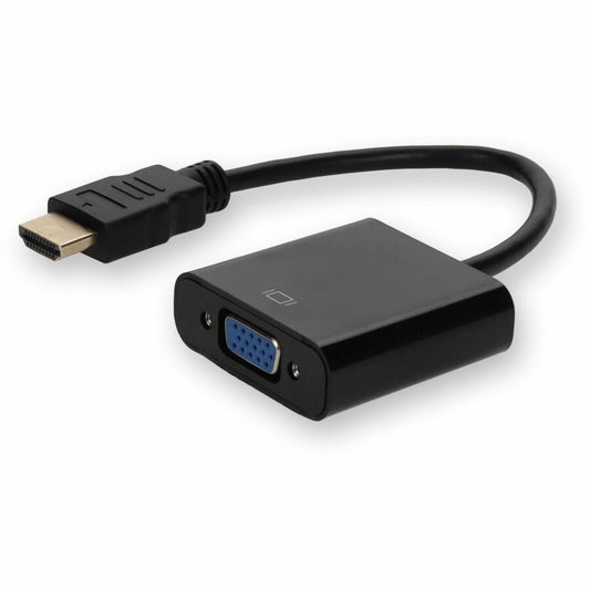 AddOn Bulk Lot de 5 convertisseurs HDMI vers VGA avec audio Blanc - M/F HDMI2VGAA-5PK