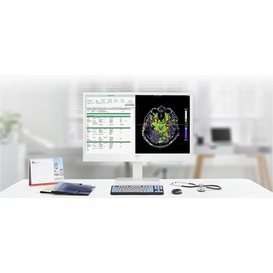 LG 24CN670I-6N All-in-One Thin Client - Intel Celeron J4105 Quad-core (4 Core) 1.50 GHz - White 24CN670I-6N