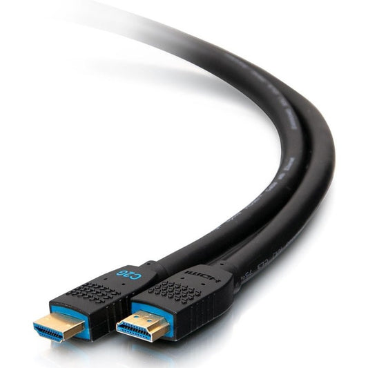 Câble HDMI haute vitesse de 35 pieds de la série C2G Performance - Câble HDMI 4K - Certifié CMG pour montage mural - 4K 30 Hz C2G10388