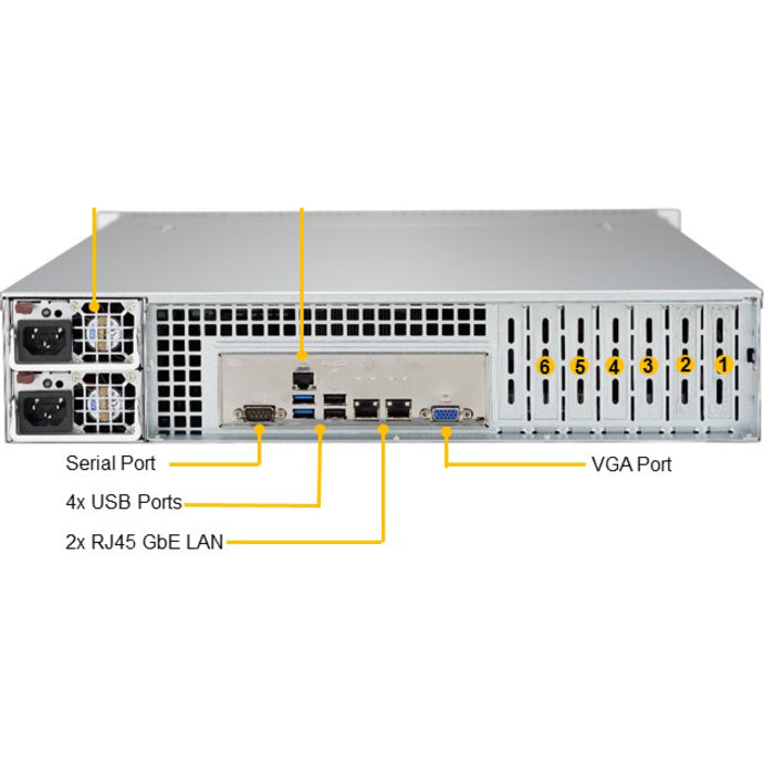 Système Barebone Supermicro A+ Server 2013S-C0R - Montable en rack 2U - Socket SP3 - 1 x prise en charge du processeur AS-2013S-C0R