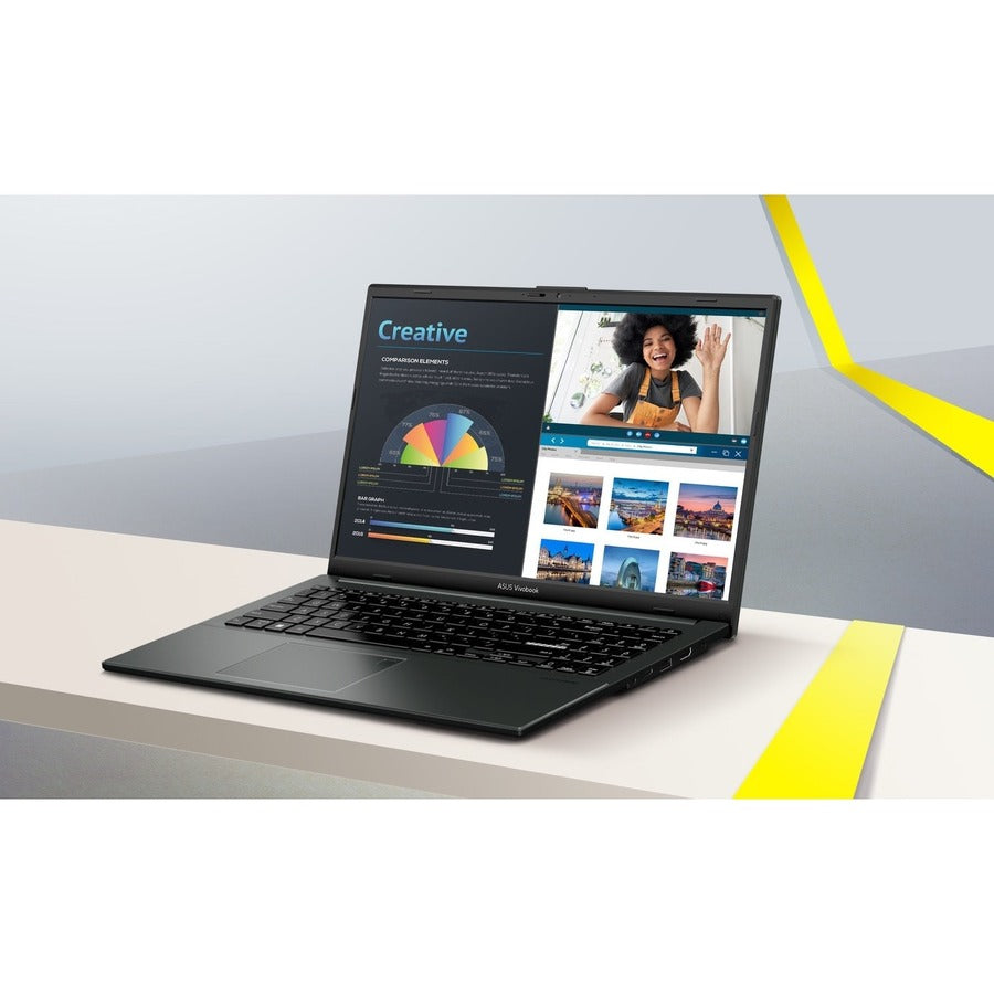 Ordinateur portable Asus VivoBook Go 15 E1504F E1504FA-DB31-CA-SL 15,6" - Full HD - AMD Ryzen 3 7320U - 8 Go - SSD 128 Go - Noir mixte E1504FA-DB31-CA-SL