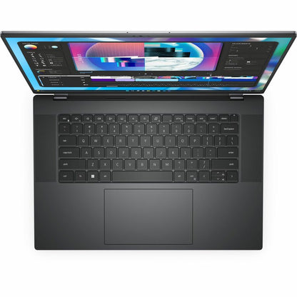 Station de travail mobile Dell Precision 5000 5680 16" - Full HD Plus - Intel Core i9 13e génération i9-13900H - Technologie vPro - 32 Go - SSD 1 To - Clavier anglais (États-Unis) - Gris Titan anodisé CJW38
