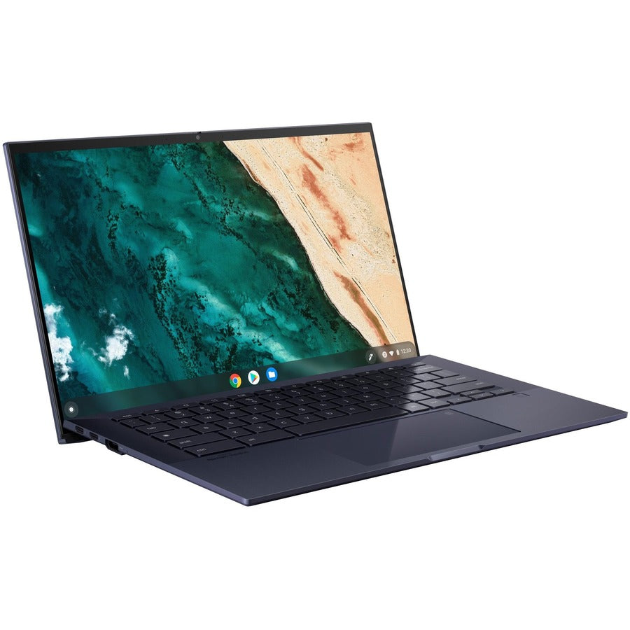 Asus Chromebook CX9400 CX9400CEA-Q1EN-CB Chromebook tactile 14" - Full HD - Intel Core i5 11e génération i5-1135G7 - Plateforme Intel Evo - 8 Go - SSD 256 Go - Noir étoilé CX9400CEA-Q1EN-CB