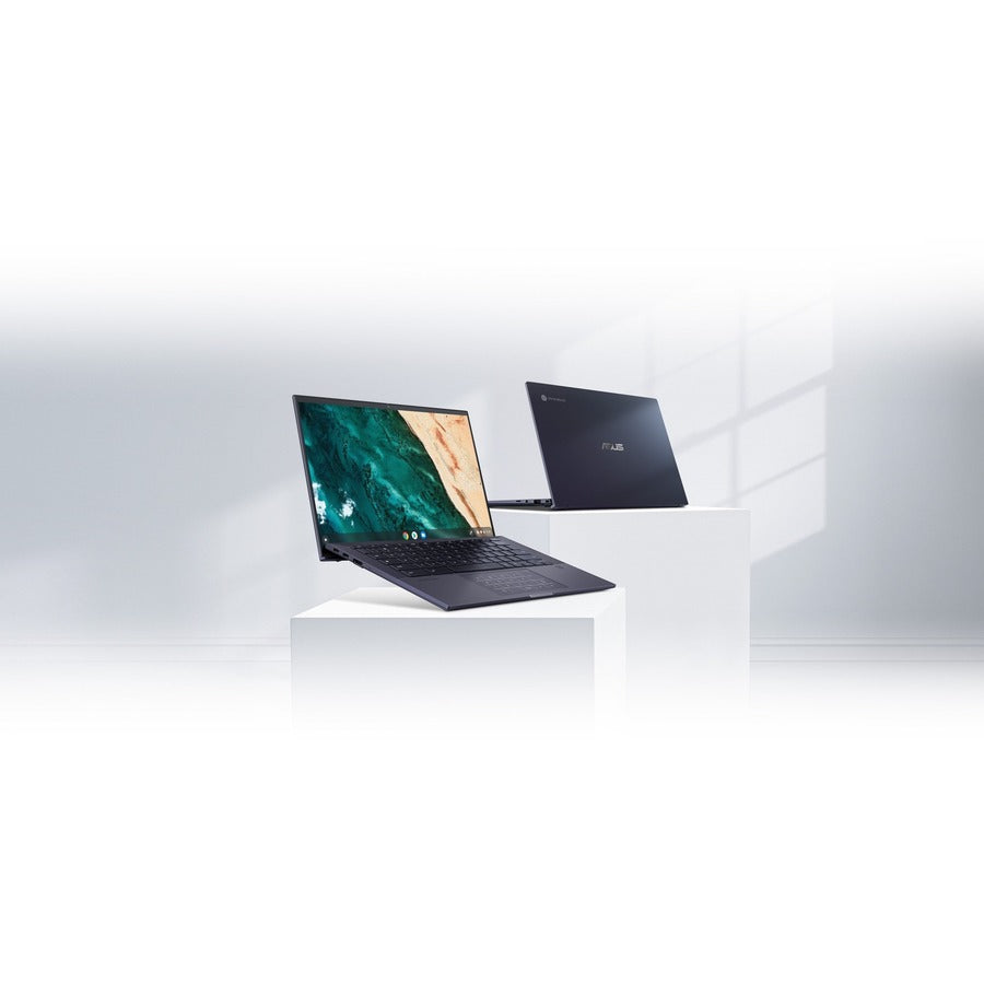 Asus Chromebook CX9400 CX9400CEA-Q1EN-CB Chromebook tactile 14" - Full HD - Intel Core i5 11e génération i5-1135G7 - Plateforme Intel Evo - 8 Go - SSD 256 Go - Noir étoilé CX9400CEA-Q1EN-CB