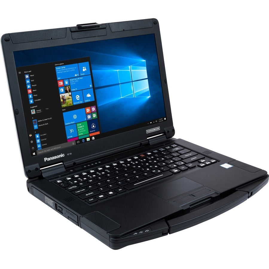 Panasonic TOUGHBOOK FZ-55 FZ55D26L0KM 14" Semi-rugged Notebook - HD - Intel Core i5 11th Gen i5-1145G7 - vPro Technology - 16 GB - 512 GB SSD FZ55D26L0KM