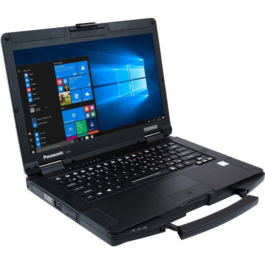 Panasonic TOUGHBOOK FZ-55 FZ55D26L0KM 14" Semi-rugged Notebook - HD - Intel Core i5 11th Gen i5-1145G7 - vPro Technology - 16 GB - 512 GB SSD FZ55D26L0KM
