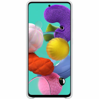 Coque en silicone Samsung (Galaxy A51) EF-PA515TWEGCA