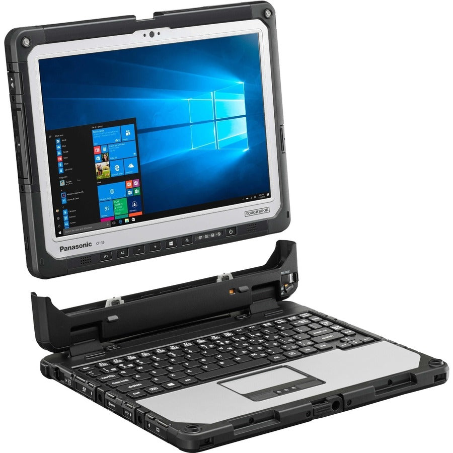 Tablette durcie Panasonic TOUGHBOOK CF-33 - 12" QHD - 16 Go - SSD 512 Go - Windows 10 Pro 64 bits - 4G CF33REPAUKM