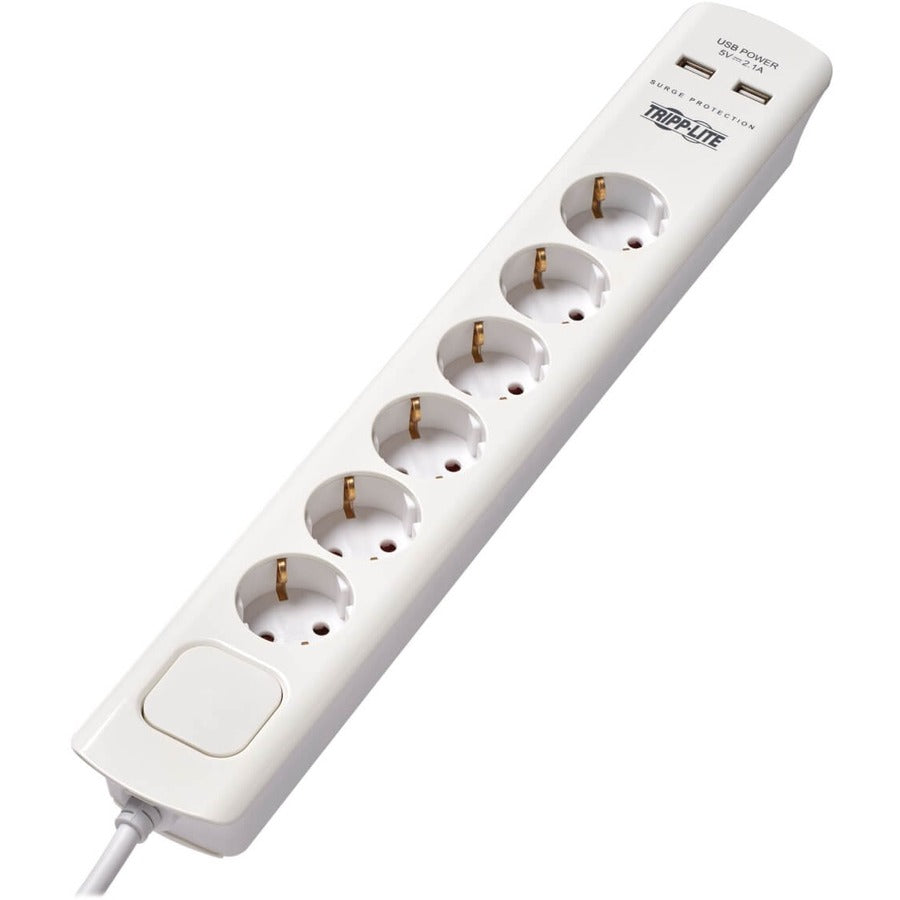 Parasurtenseur/protecteur de surtension à 6 prises Tripp Lite par Eaton TLP6G18USB