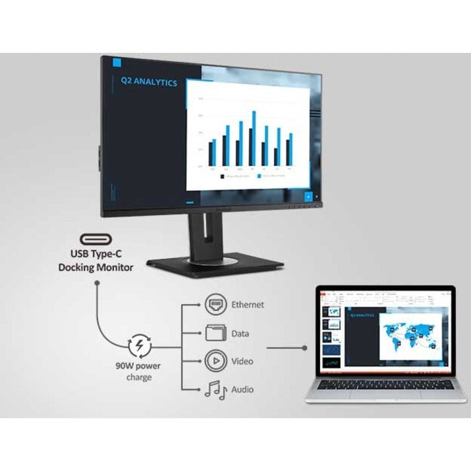 Moniteur LED ViewSonic Graphic VG3456 34" UWQHD - 21:9 - Noir VG3456