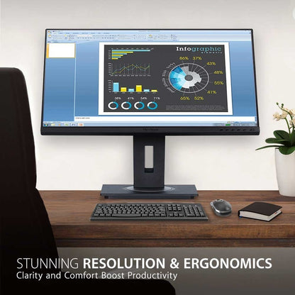 Moniteur LED Full HD ViewSonic Graphic VG2755 de 27 pouces - 16:9 - Noir VG2755
