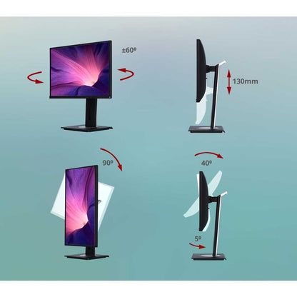 Moniteur LED Full HD ViewSonic Graphic VG2755 de 27 pouces - 16:9 - Noir VG2755