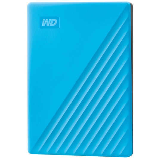 Disque dur externe portable WD My Passport WDBYVG0020BBL 2 To - Bleu WDBYVG0020BBL-WESN