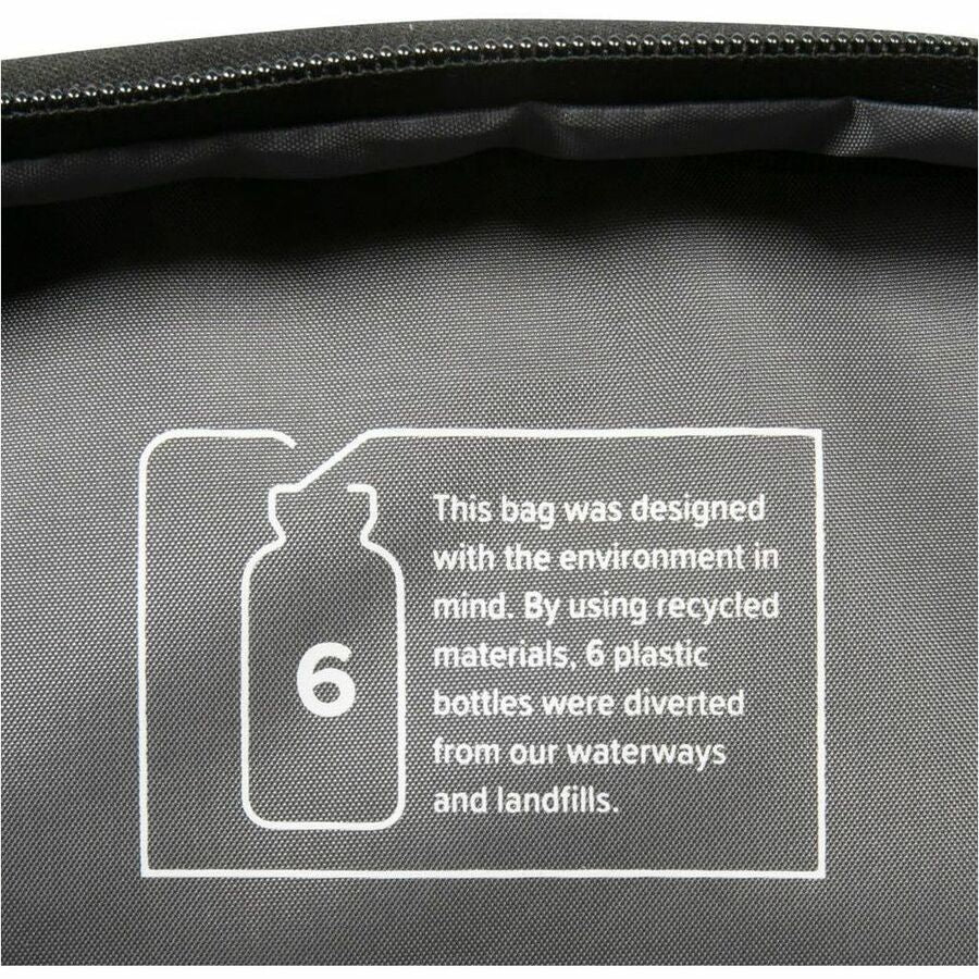 Sacoche de transport (sac à dos) Targus GeoLite EcoSmart TSB962GL pour ordinateur portable de 12 à 16 pouces, bouteille d'eau, parapluie, voyage - Noir TSB962GL