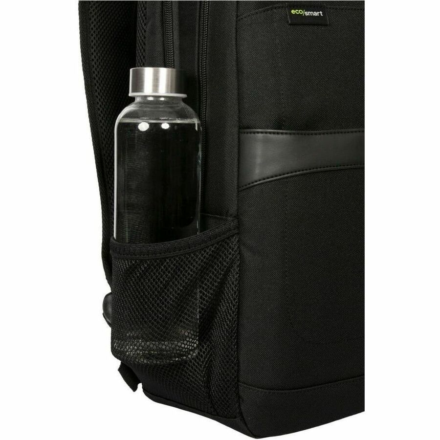 Sacoche de transport (sac à dos) Targus GeoLite EcoSmart TSB962GL pour ordinateur portable de 12 à 16 pouces, bouteille d'eau, parapluie, voyage - Noir TSB962GL