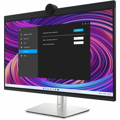 Moniteur LED 6K Dell UltraSharp U3224KB 32" avec webcam - 16:9 - Noir, argent DELL-U3224KB