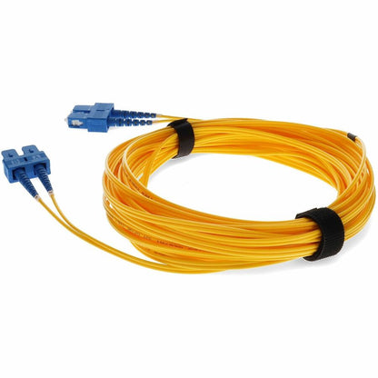 Câble de raccordement jaune duplex SC/SC OS1 en fibre monomode (SMF) AddOn 3 m ADD-SC-SC-3M9SMF