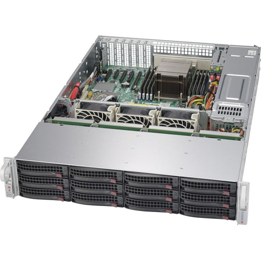 Système Barebone SuperMicro SuperServer 5028R-E1CR12L - Montable en rack 2U - Socket LGA 2011-v3 - 1 x prise en charge du processeur SSG-5028R-E1CR12L