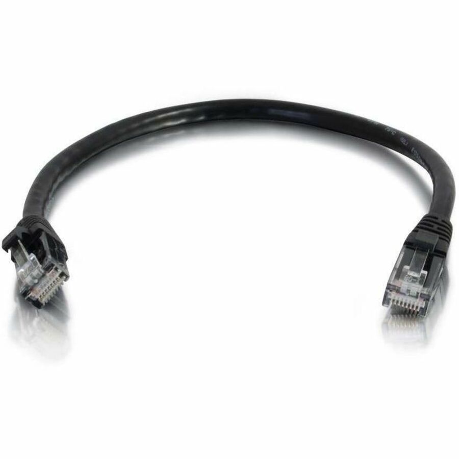 C2G 7ft Cat6a Snagless Unshielded UTP Ethernet Network Patch Cable - Black 00729