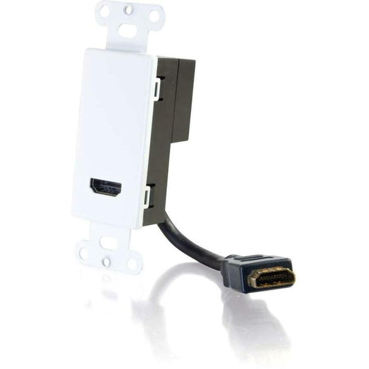 Plaque murale traversante HDMI C2G - Blanc 41043