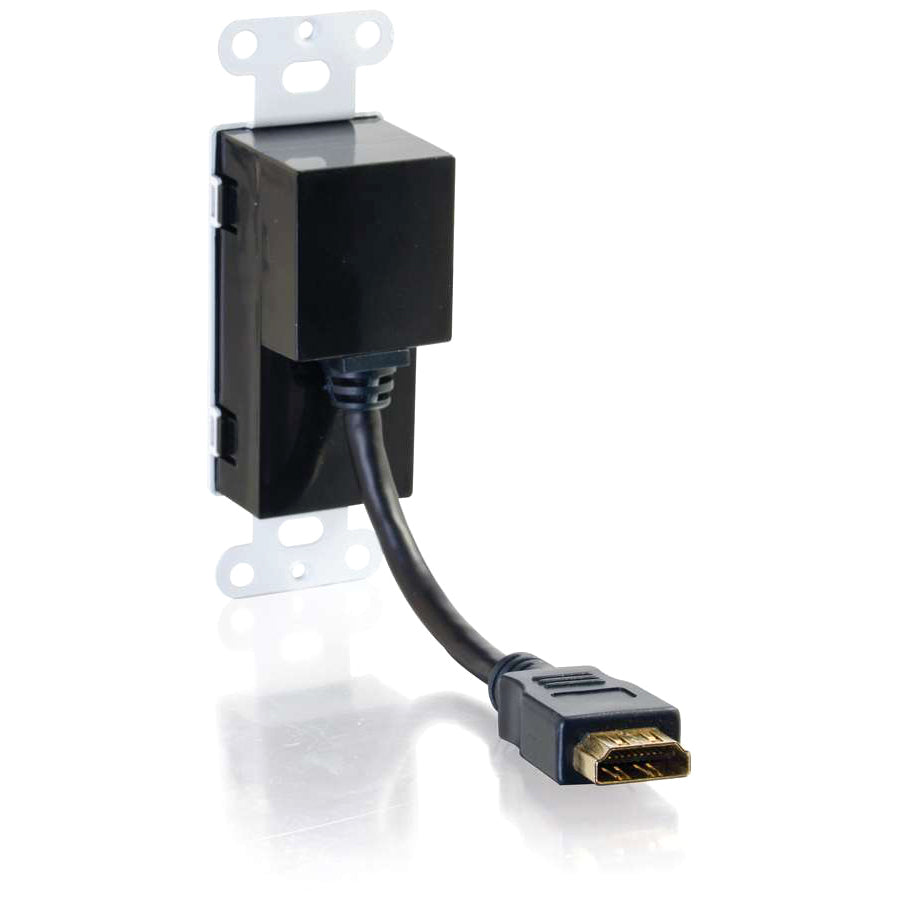 C2G HDMI Pass Through Wall Plate - White 41043