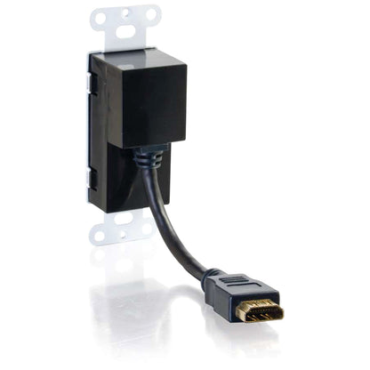 C2G HDMI Pass Through Wall Plate - White 41043