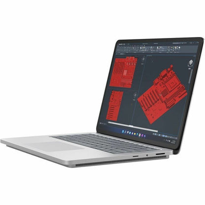 Microsoft Surface Laptop Studio 2 14,4" Écran tactile convertible (curseur flottant) Ordinateur portable 2 en 1 - Intel Core i7 - 32 Go - SSD 1 To - Clavier anglais - Platinum YRG-00001