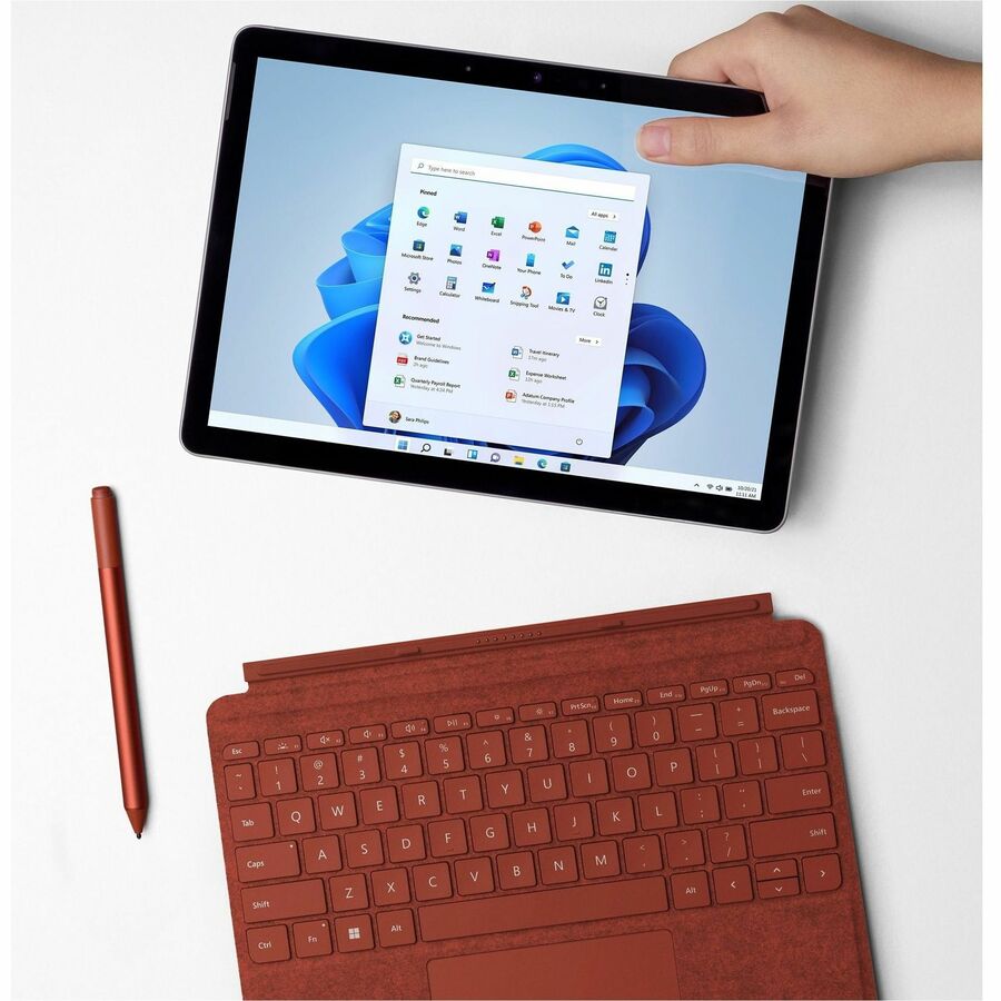 Tablette Microsoft Surface Go 3 - 10,5" - 8 Go - SSD 128 Go - Windows 11 Pro - Platinum I93-00001