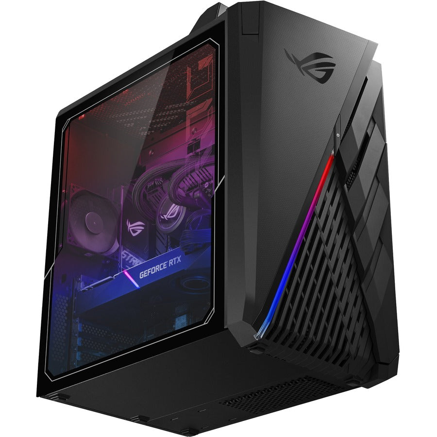 Ordinateur de bureau de jeu Asus ROG Strix GT35 G35CG-DBI780 - Intel Core i7 11e génération i7-11700KF - 16 Go - Disque dur 2 To - SSD 512 Go - Tour - Noir étoilé G35CG-DBI780