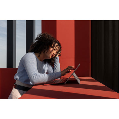 Étui clavier/housse Microsoft Signature Type Cover pour tablette Microsoft Surface Pro (5e génération), Surface Pro 3, Surface Pro 4, Surface Pro 6, Surface Pro 7 - Rouge coquelicot FFQ-00101