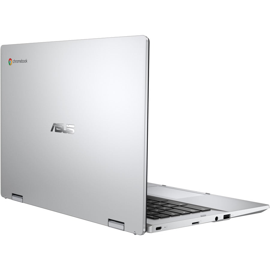 Asus Chromebook Flip CM1 CM1400FXA-DH01T-CA Chromebook 2 en 1 convertible tactile 14" - Full HD - AMD 3015Ce - 4 Go - Mémoire flash 64 Go - Argent transparent CM1400FXA-DH01T-CA