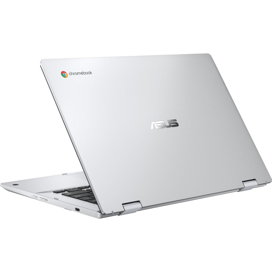 Asus Chromebook Flip CM1 CM1400FXA-DH01T-CA Chromebook 2 en 1 convertible tactile 14" - Full HD - AMD 3015Ce - 4 Go - Mémoire flash 64 Go - Argent transparent CM1400FXA-DH01T-CA