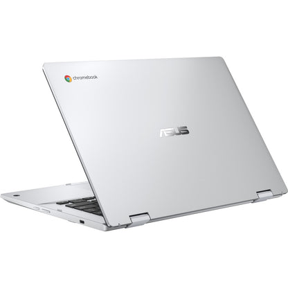 Asus Chromebook Flip CM1 CM1400FXA-DH01T-CA Chromebook 2 en 1 convertible tactile 14" - Full HD - AMD 3015Ce - 4 Go - Mémoire flash 64 Go - Argent transparent CM1400FXA-DH01T-CA